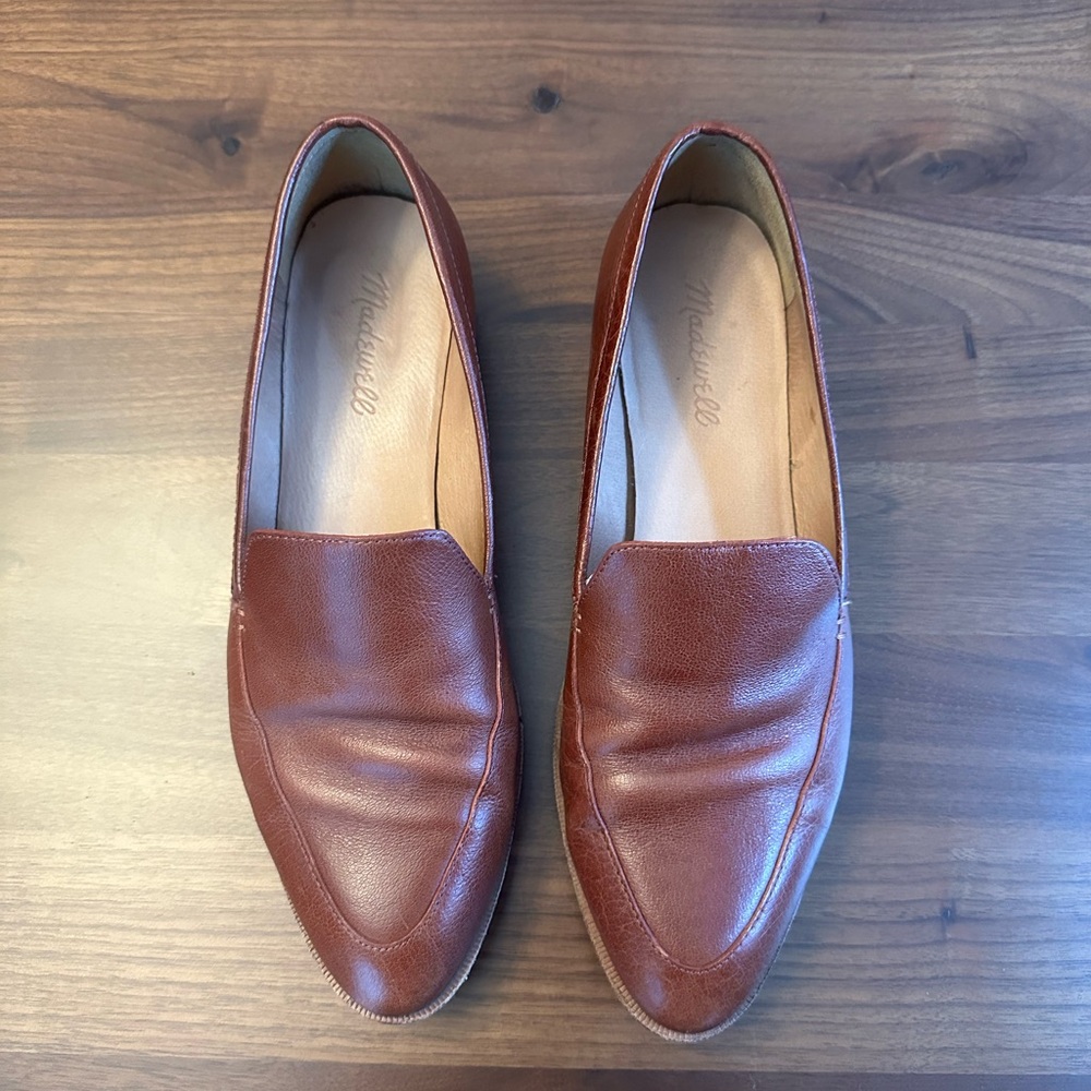 Madewell Shoes - Frances Loafer in Burnished Mahogany